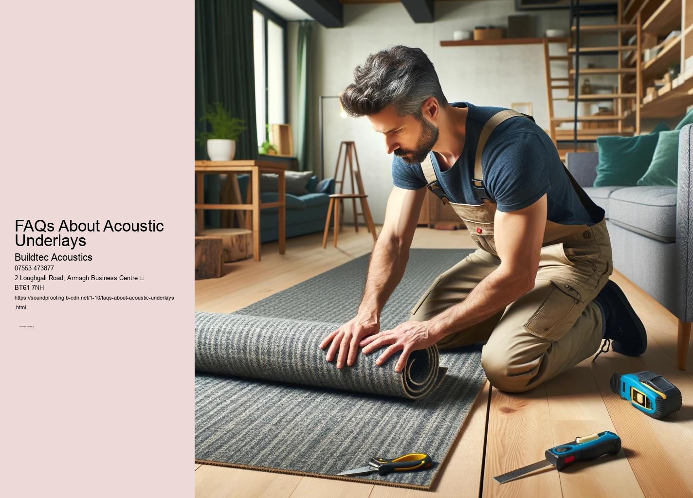 Benefits of Acoustic Underlay in Noise Control