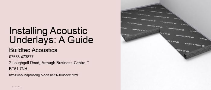 The Importance of High-Density Materials in Acoustic Underlays