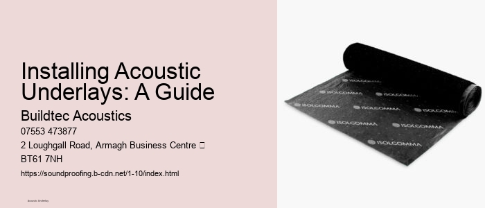 Compatibility of Acoustic Underlays with Different Floor Types